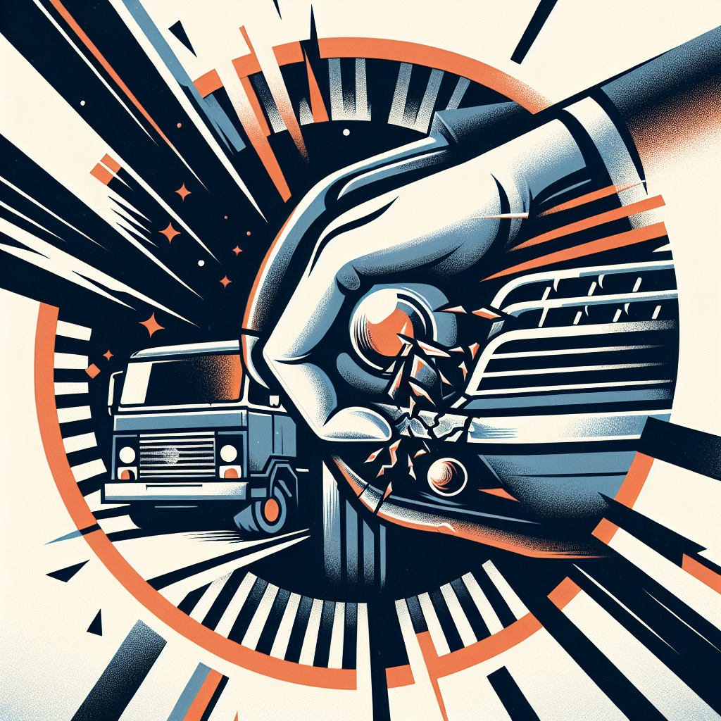 [Relevant Image: Close-up of a damaged car bumper, highlighting the importance of insurance]