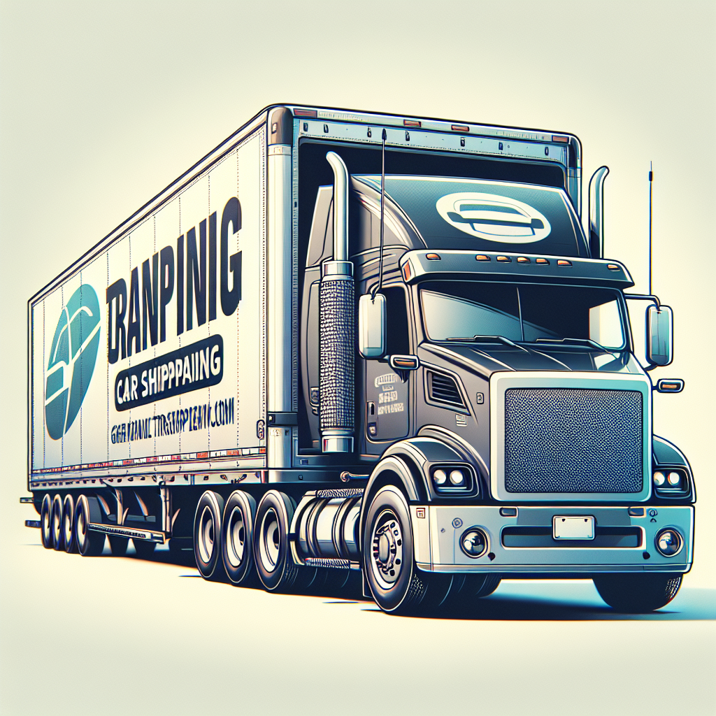 [Relevant Image: Overbrook Auto Transport truck with safety features highlighted, such as tie-down straps and wheel chocks]